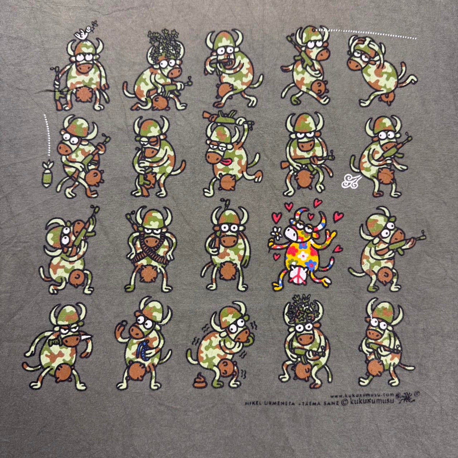 2000s kukuxumusu graphic tee | medium