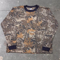 1990s Liberty Realtree Camo Long Sleeve Pocket Tee | Large