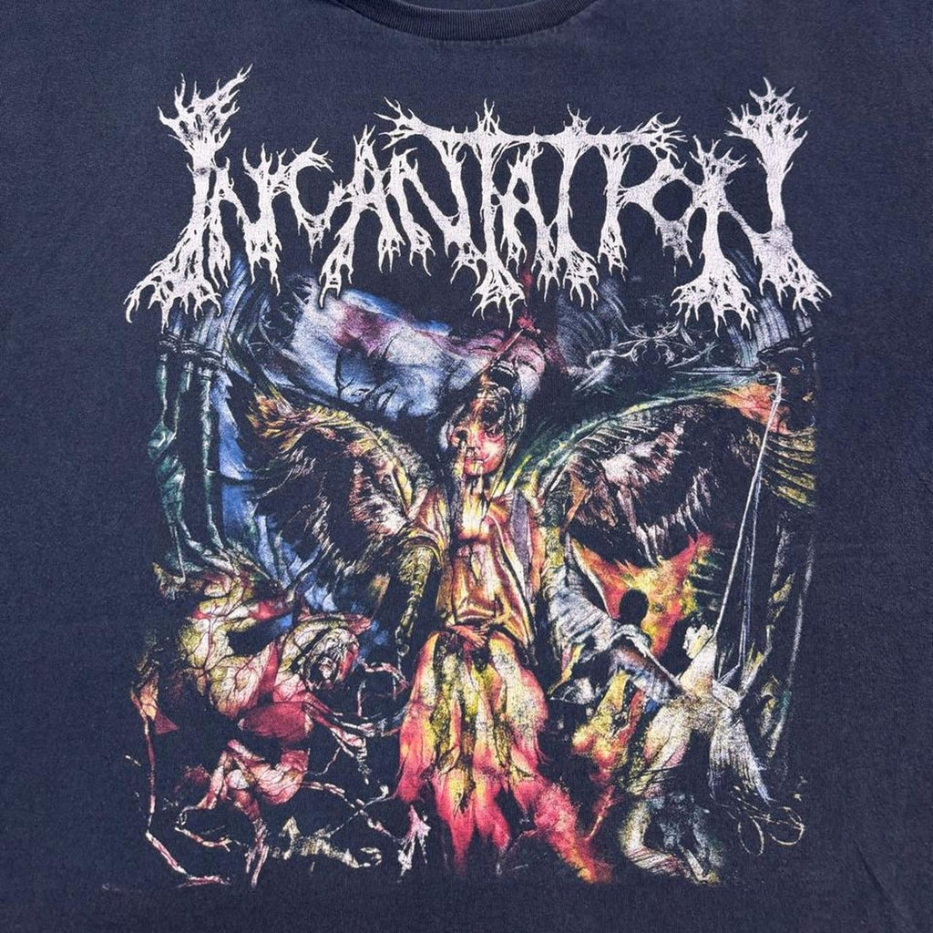 2000s Incantation Diabolical Conquest Death Metal Double Sided Tee | Extra Large