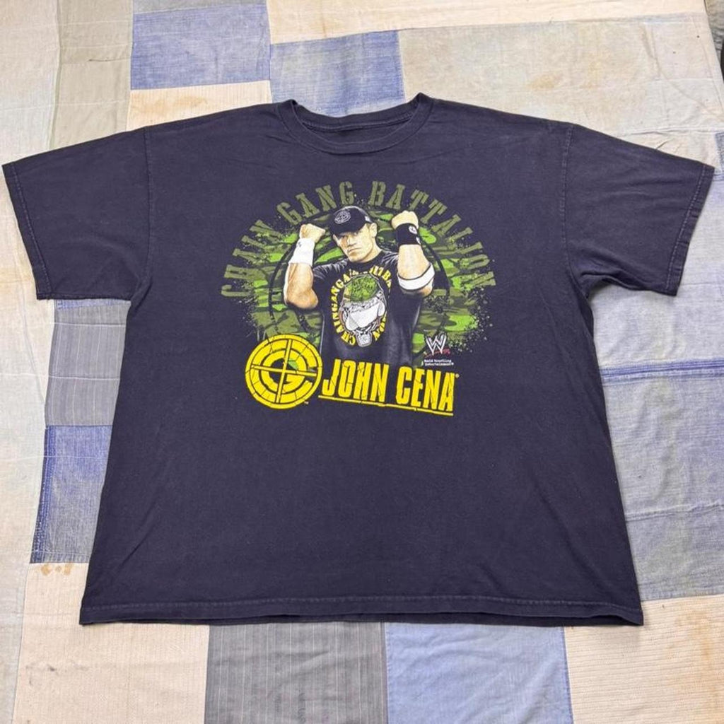2000s John Cena “Chain Gang Battalion” WWE Graphic Tee | XXL