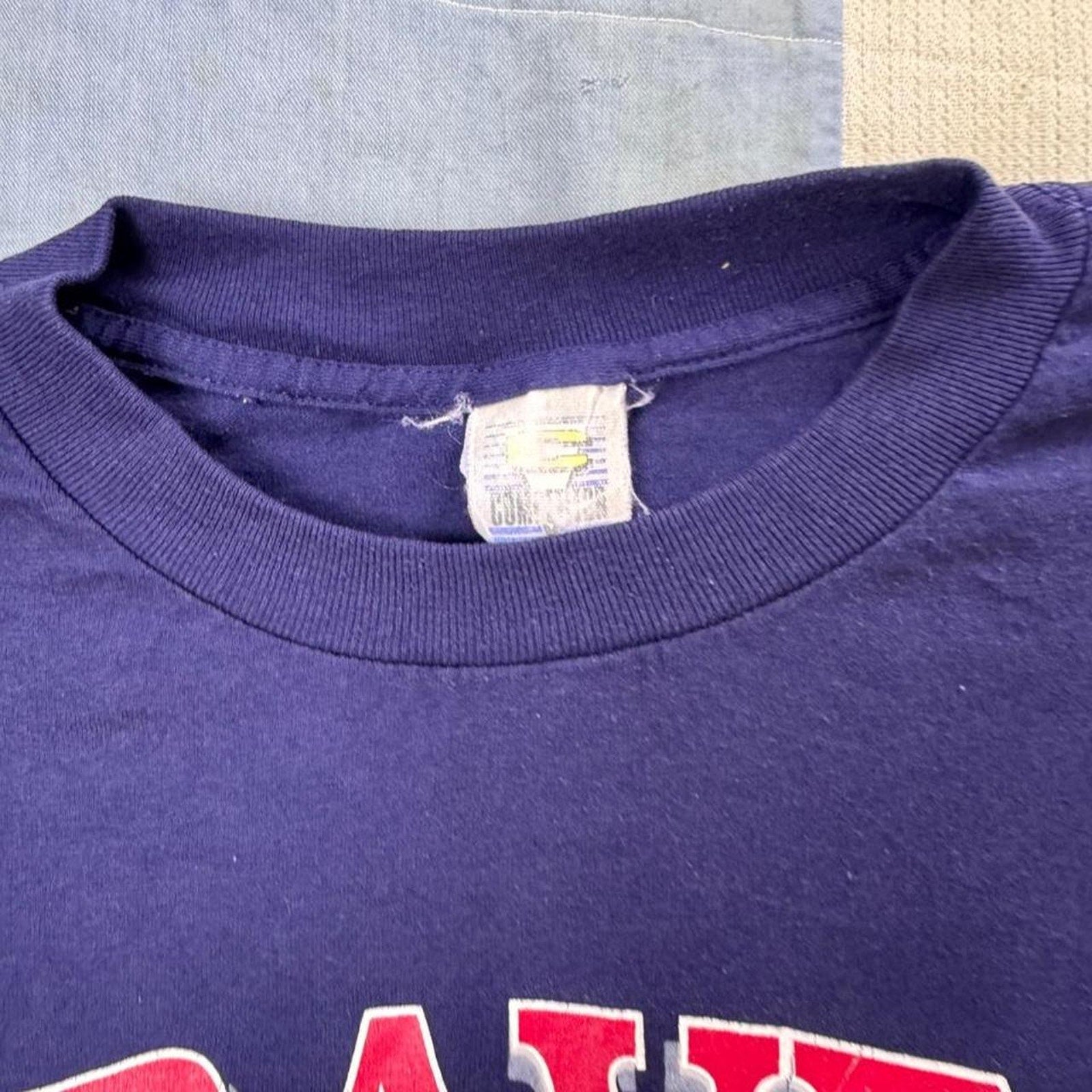 1992 Atlanta Braves National League Baseball Graphic T Shirt | XXL
