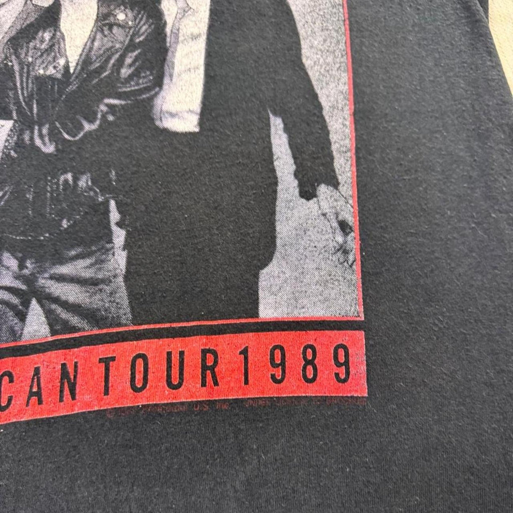 1989 Rolling Stones Steel Wheels North American Tour Tee | Large