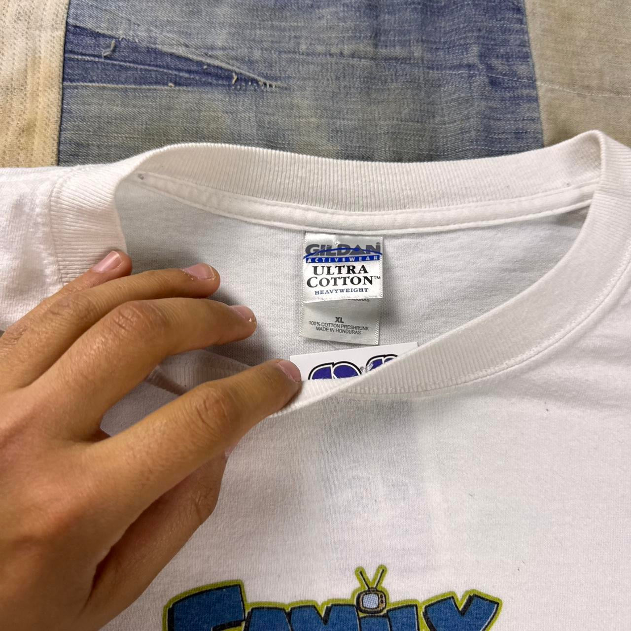 2000s Family Guy Video Game Graphic T Shirt | XL