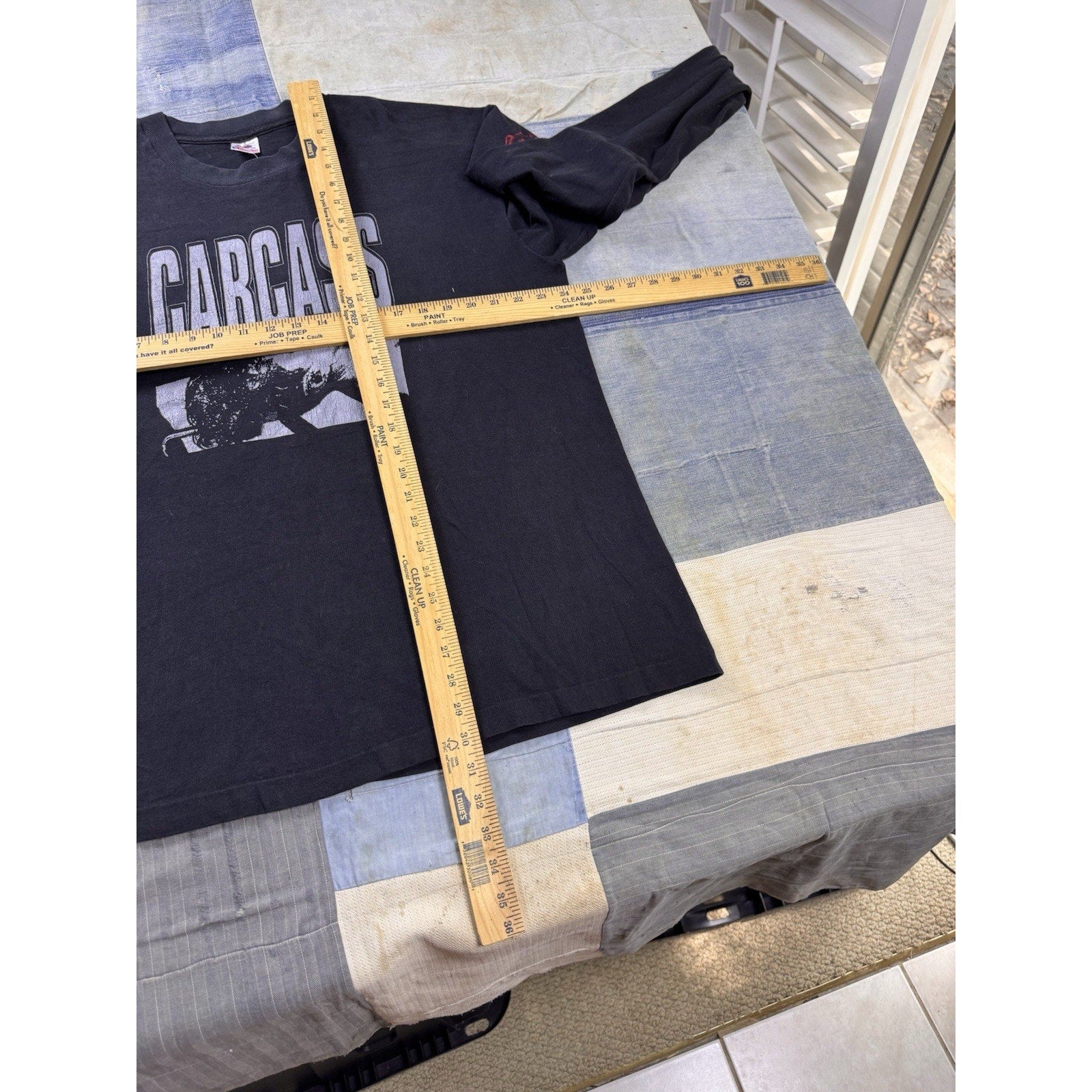 Vintage Carcass Heartwork 1994 Tour Long Sleeve Band T Shirt Death Metal USA XL