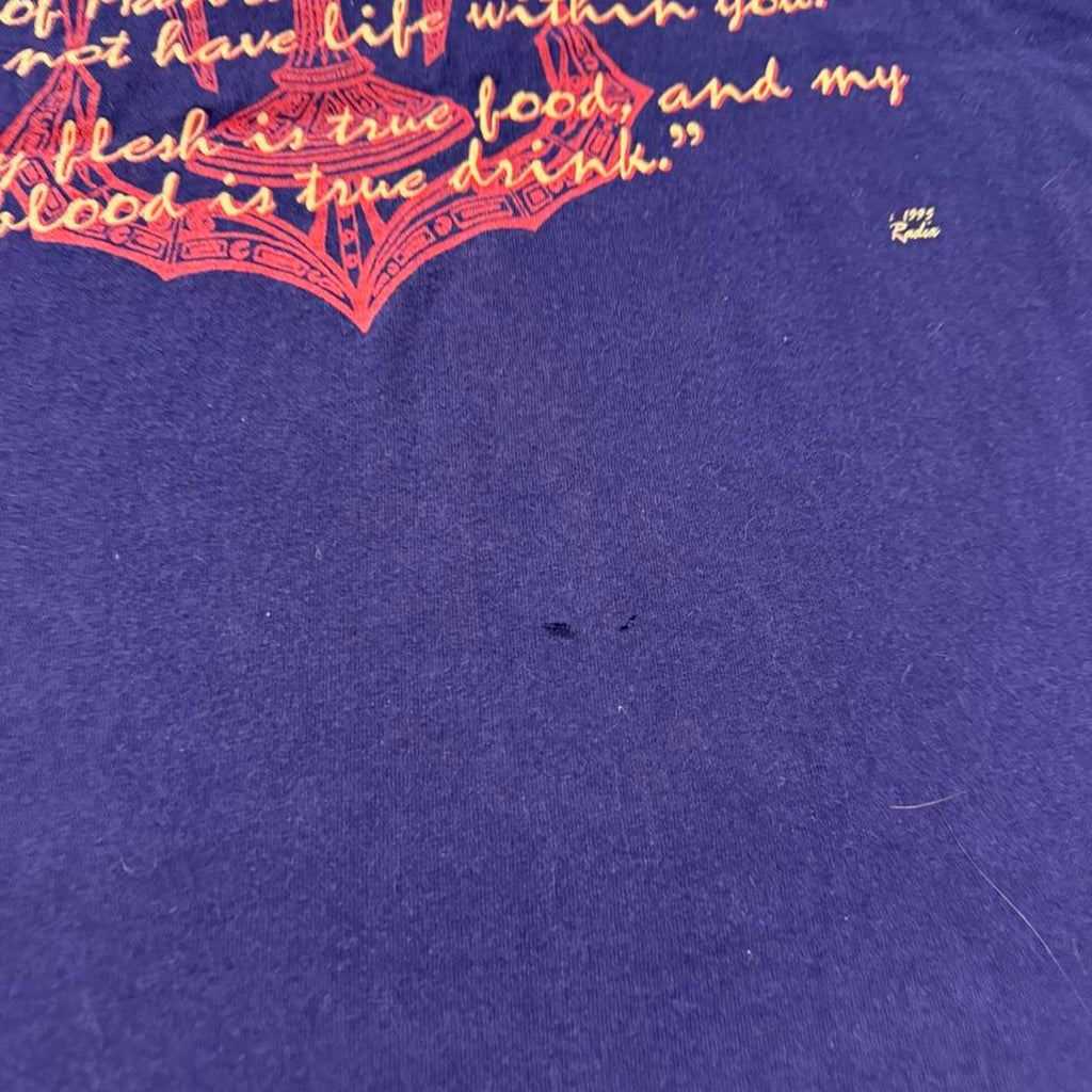 1995 Eucharist Catholic Church Graphic Tee | XL