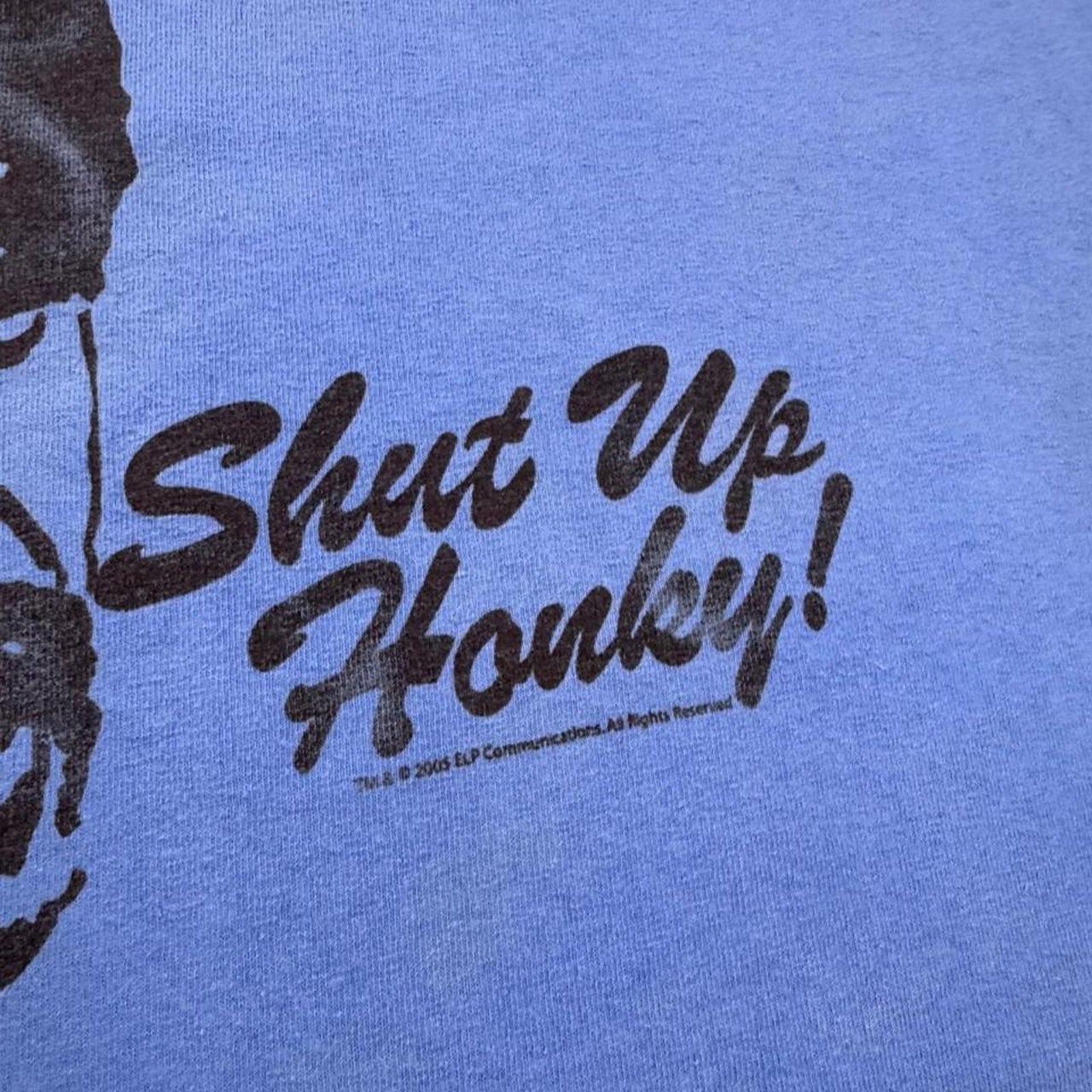 2005 Shut Up Honky Comedy Portrait Graphic Tee | XL