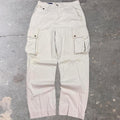 1990s Polo Ralph Lauren cream cargo pants | 32x32