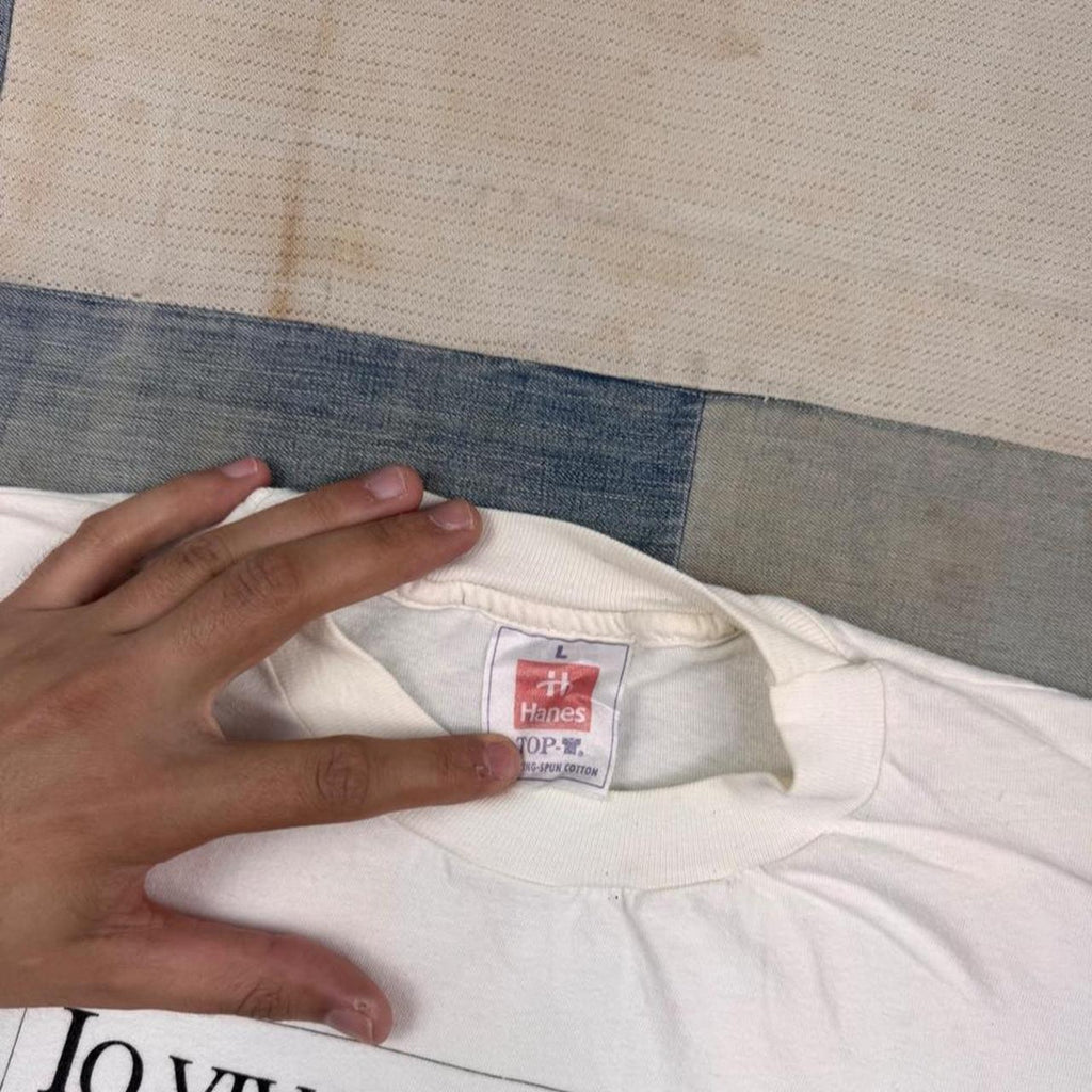 1996 Io Vivo A Firenze Italian Cat Tee | L