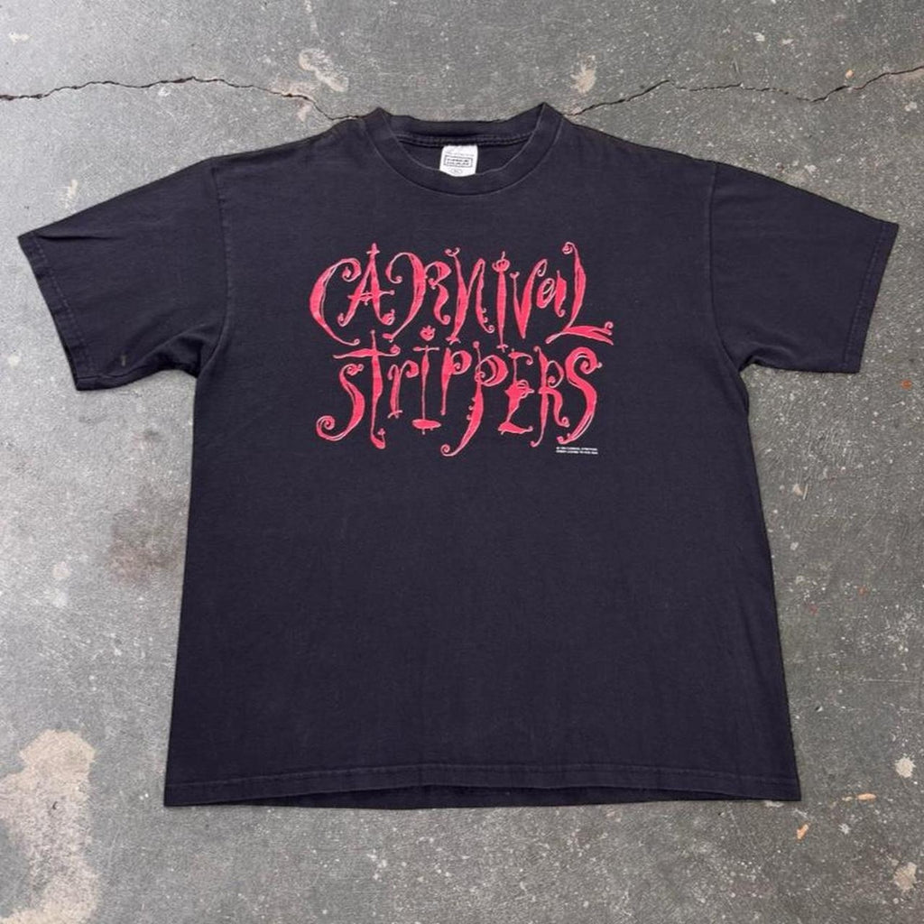 1990s Carnival Strippers Double-Sided Eye Graphic Tee | XL