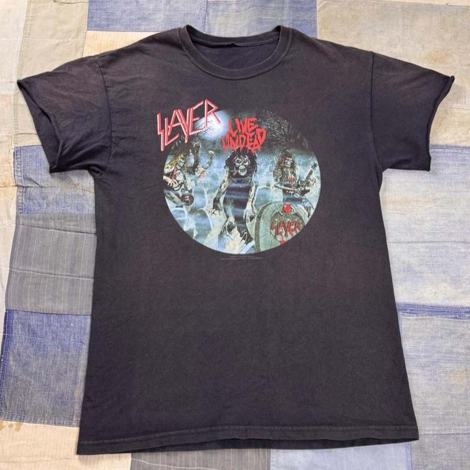 2006 Slayer Live Undead Graphic Band Tee | Medium