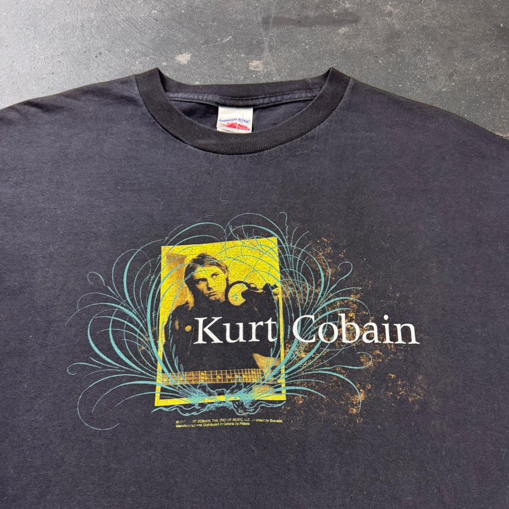 1990s Kurt Cobain Nirvana Band Tee | XL