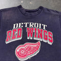 1990s Detroit Red Wings Logo NHL Hockey Tee | XL