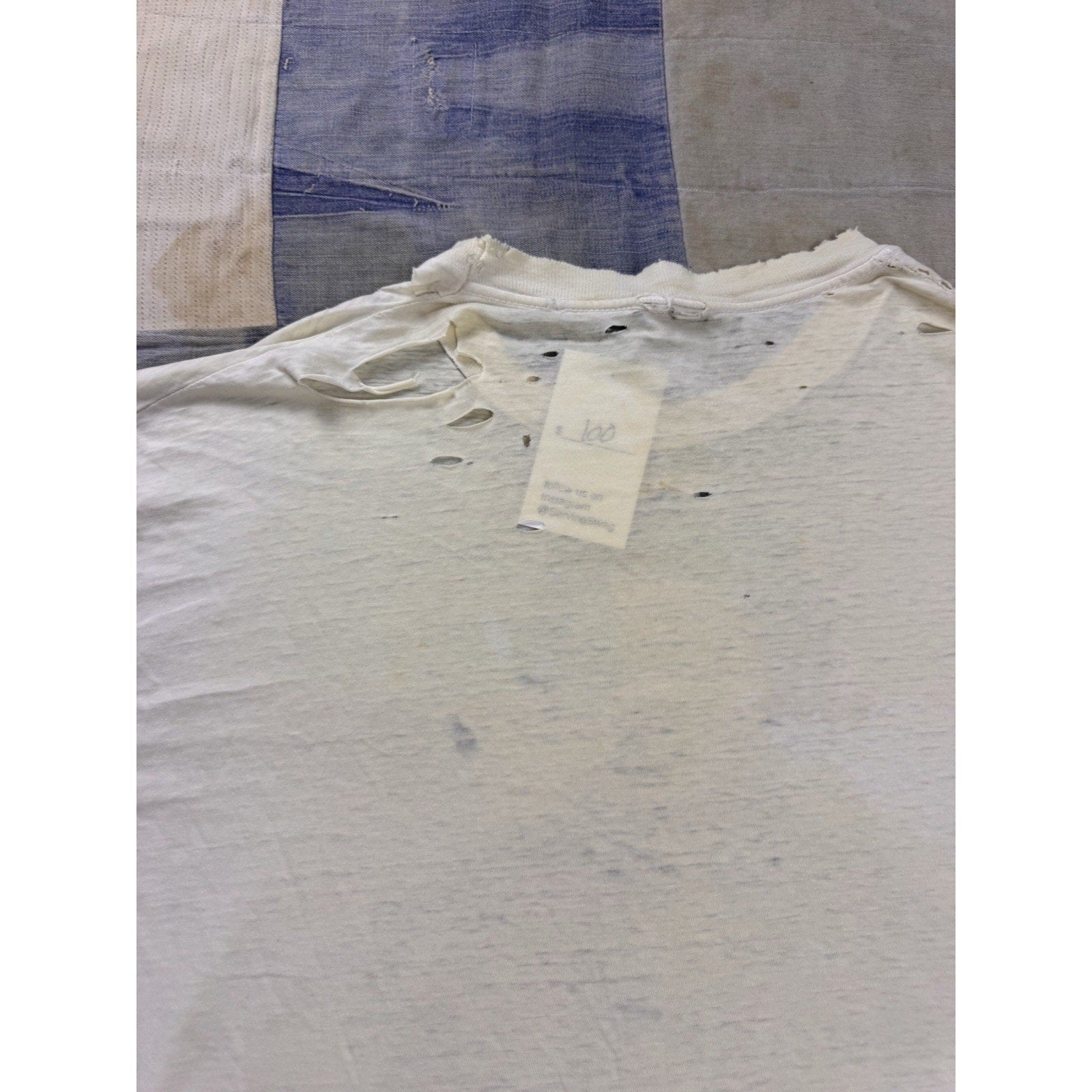 Vintage Animal House "College" T-Shirt Distressed Grunge Rare XL USA 90s Y2K