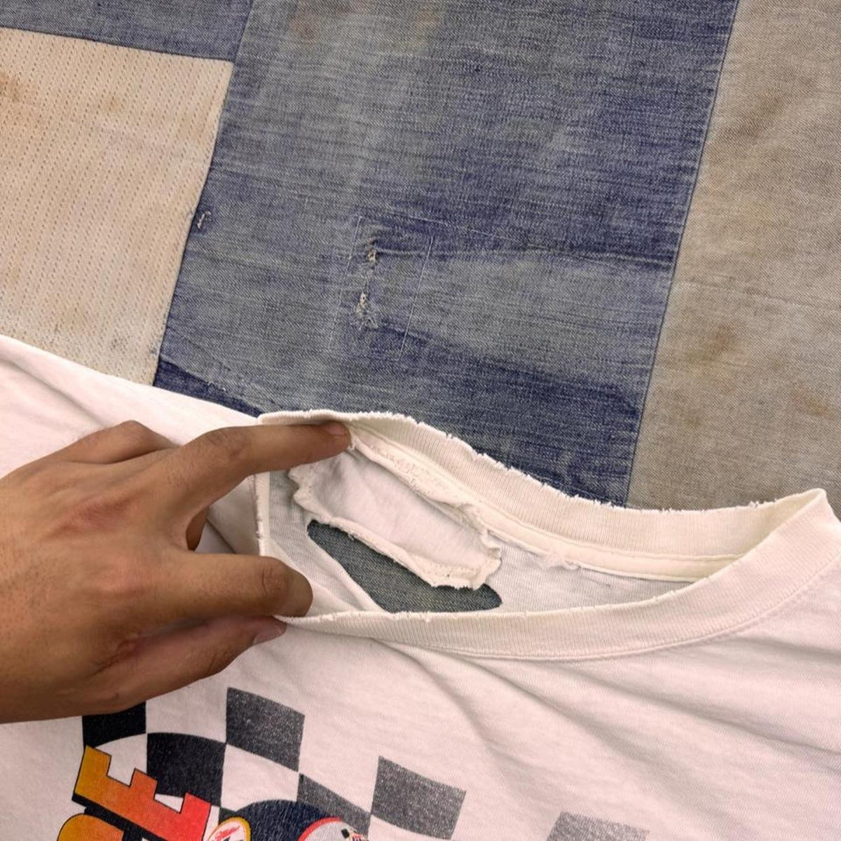 1990s Rusty Wallace Miller Lite NASCAR Racing Tee | XL