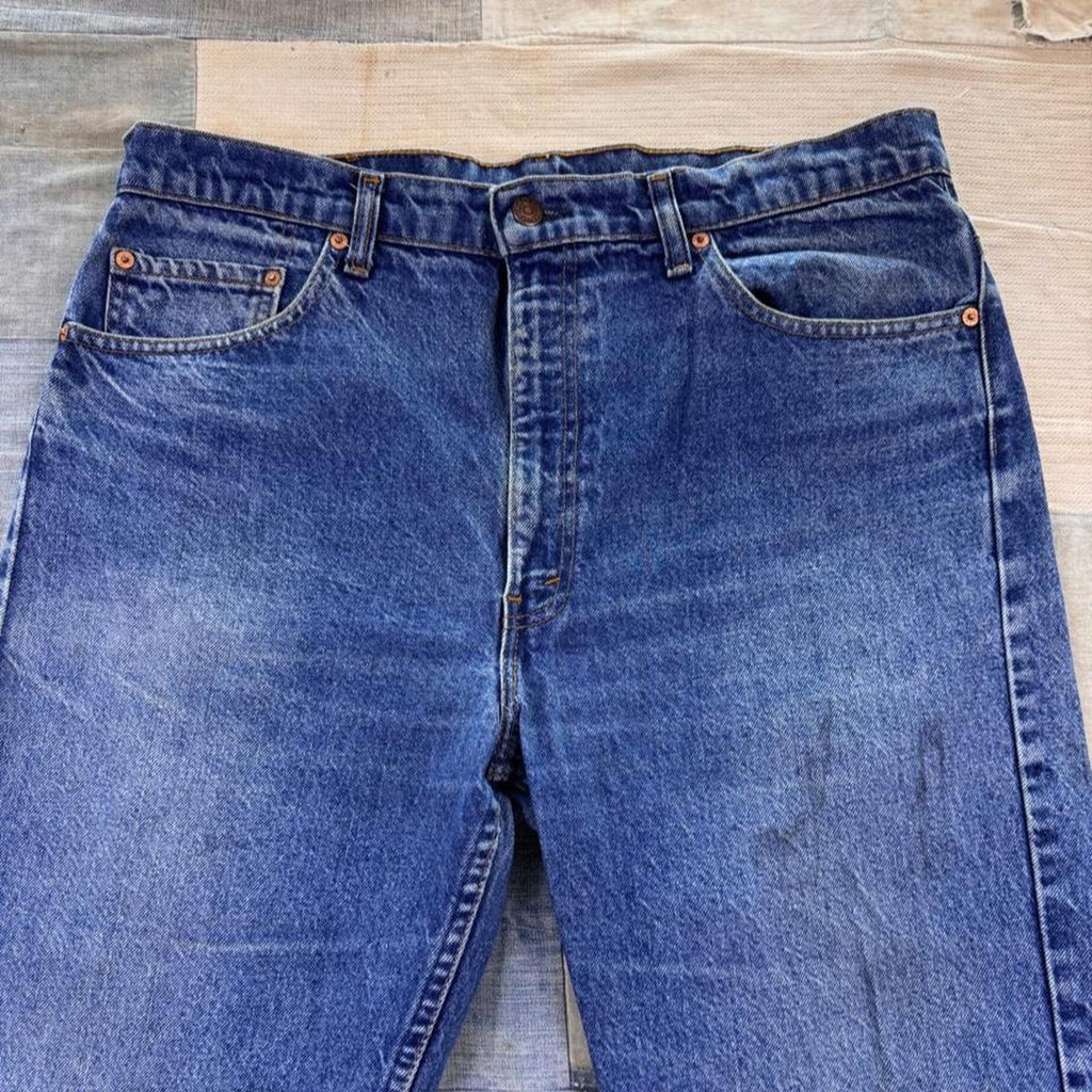 1990s Levi's 501 Made in USA Straight Leg Jeans | 36 x 33