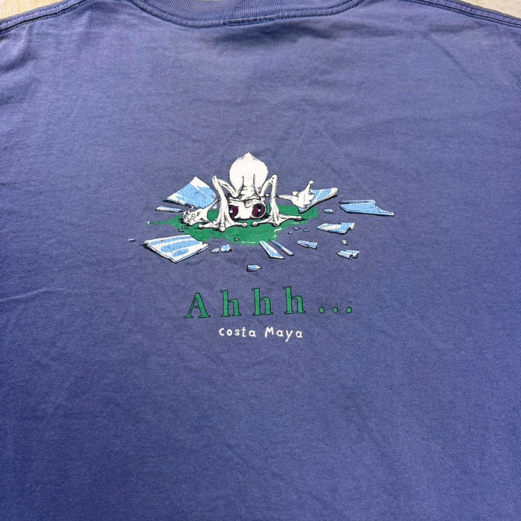 1990s Kamikaze frog graphic tee | Large