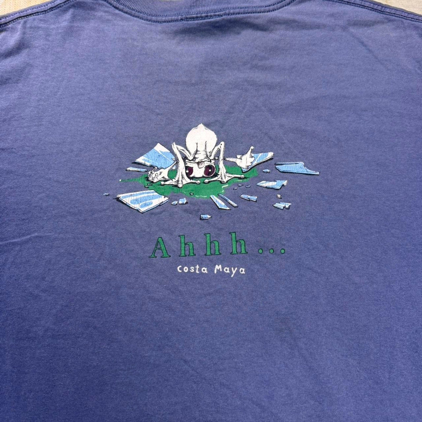 1990s Kamikaze frog graphic tee | Large