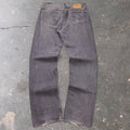 1990s Levi’s 501 Faded Black Button Fly Jeans | 33x32