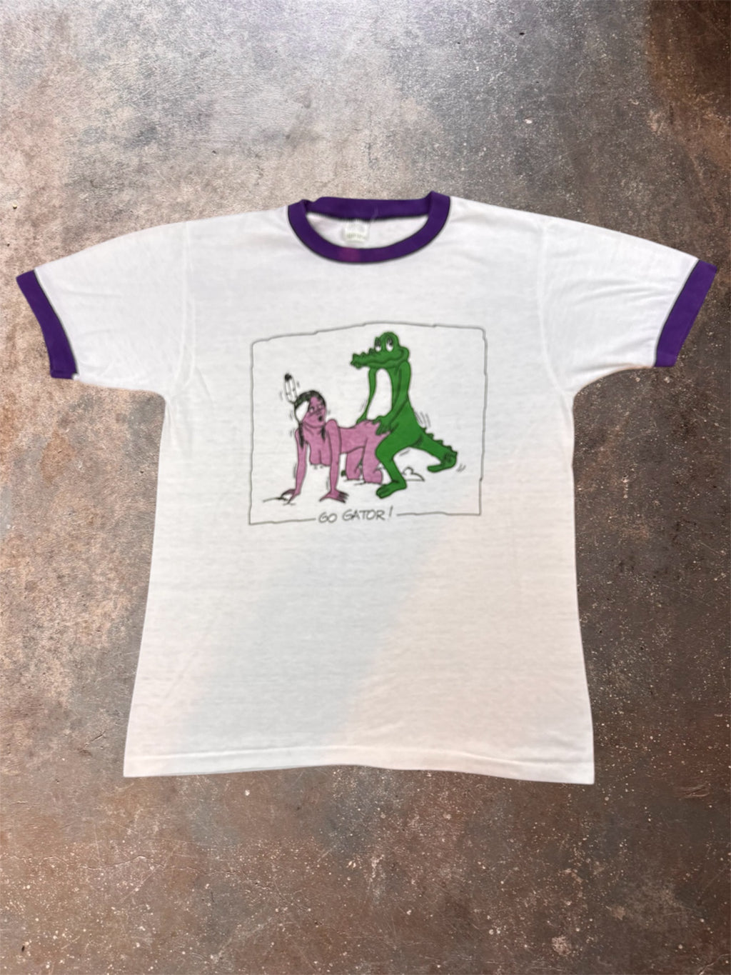 1970s FSU vs UF Sex T Shirt | medium