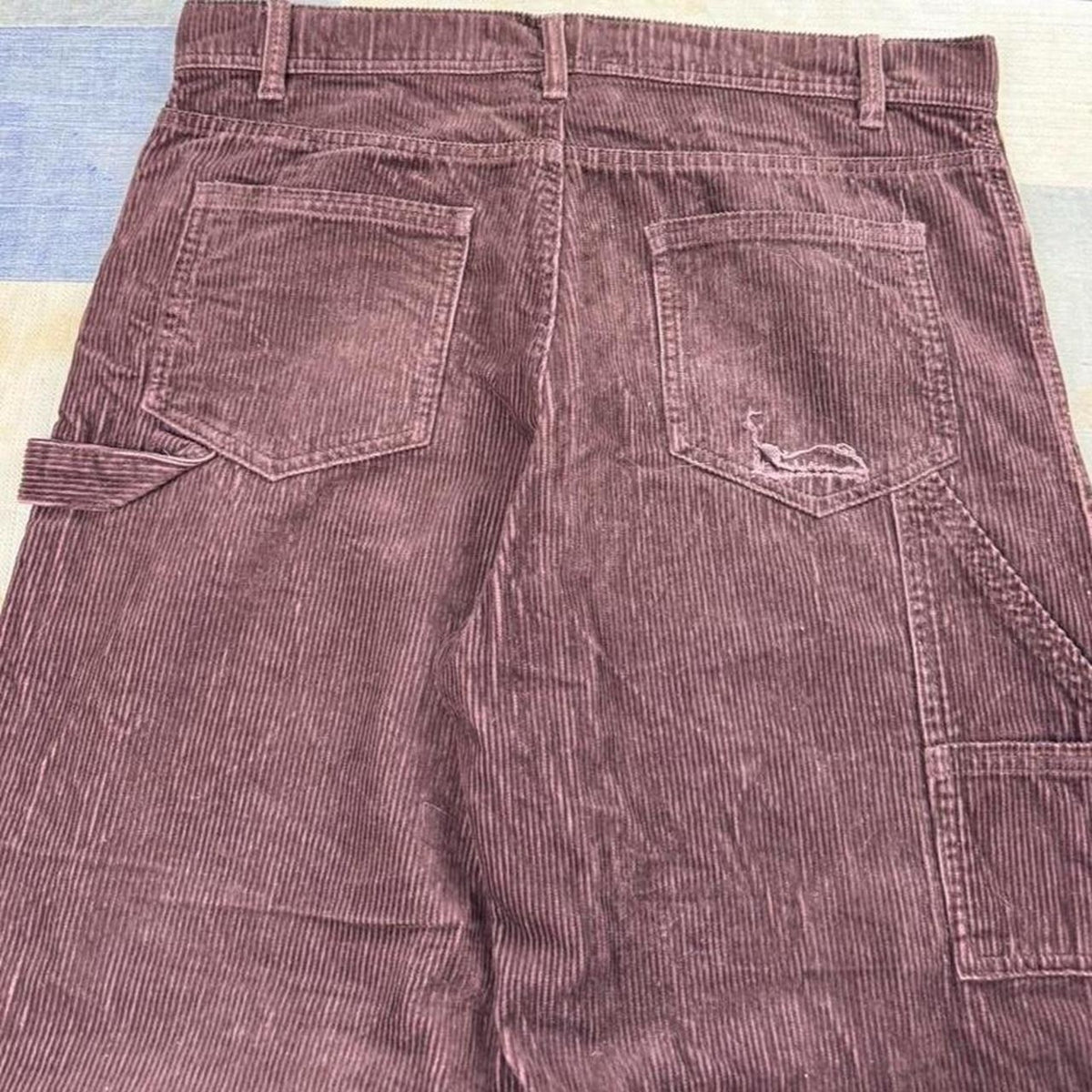 2000s No Boundaries Brown Corduroy Carpenter Pants | 36x30