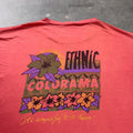 1990s Ethnic Colorama Hawaii distressed Tee | XL