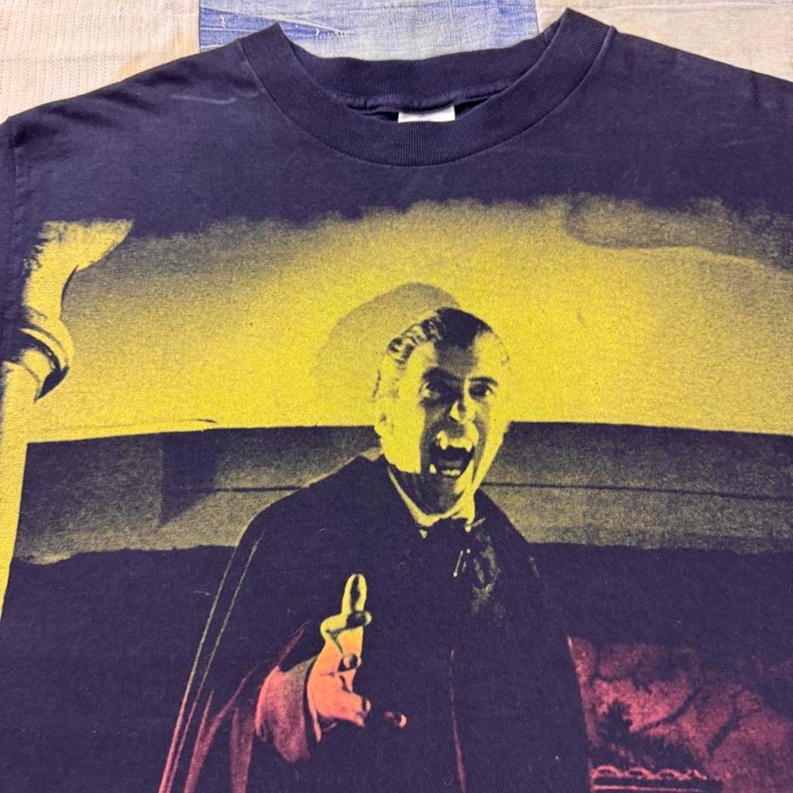 ntage 90s Dracula Movie Promo T-Shirt size m