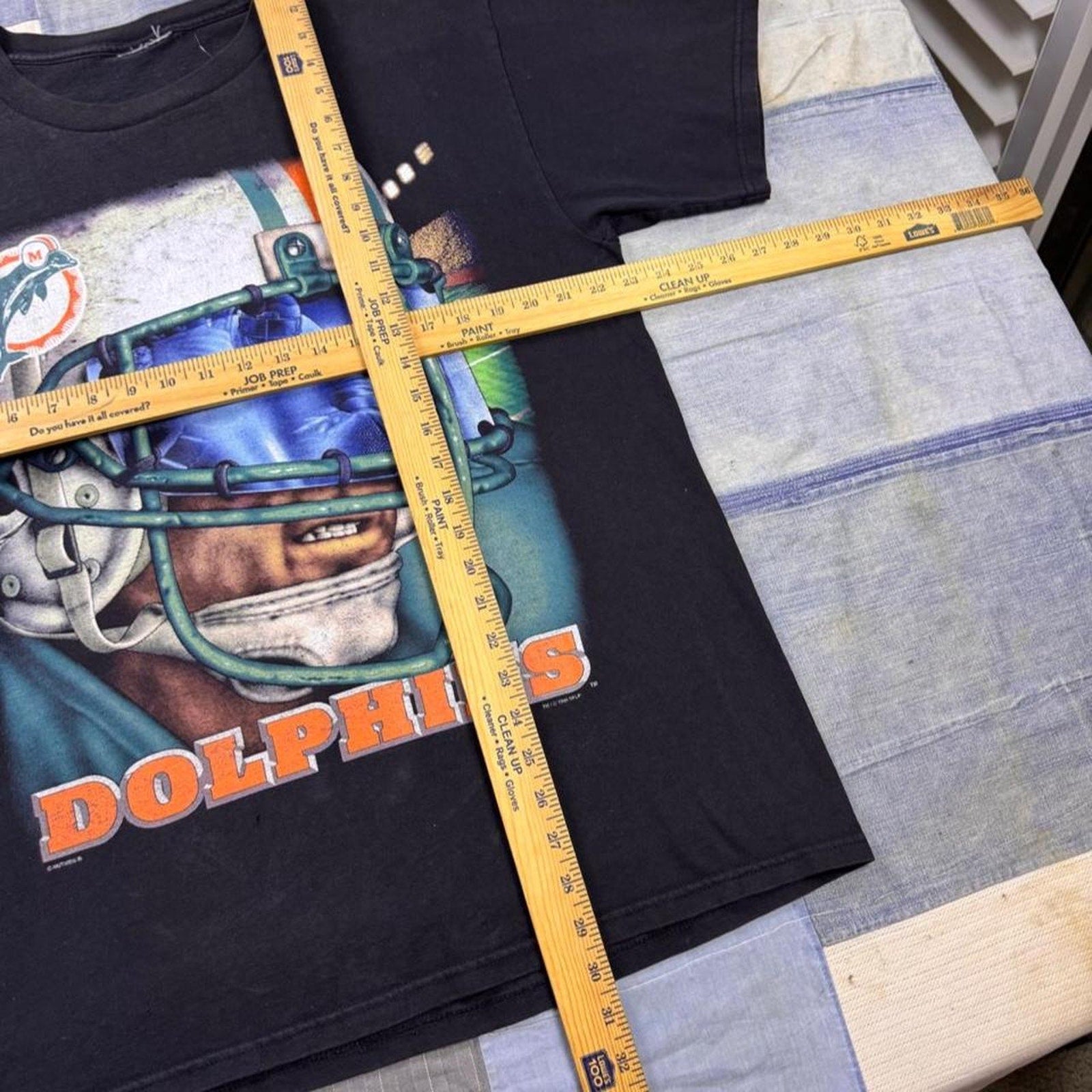 1995 Miami Dolphins Helmet Graphic Tee | XL