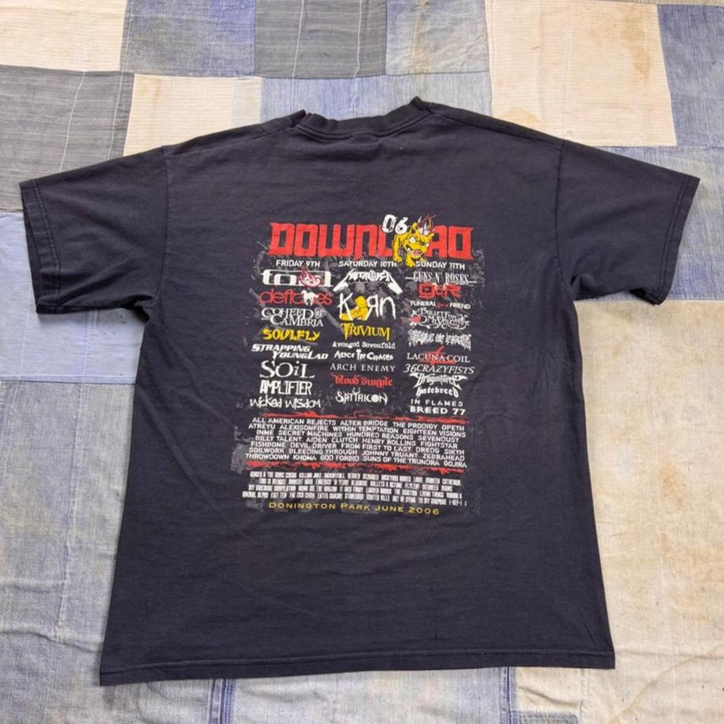 2006 Download Festival Donington Park Lineup Tee | Medium