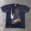 2000s AC/DC Rock and Roll Ain't Noise Pollution Sun-Faded Tee | Medium