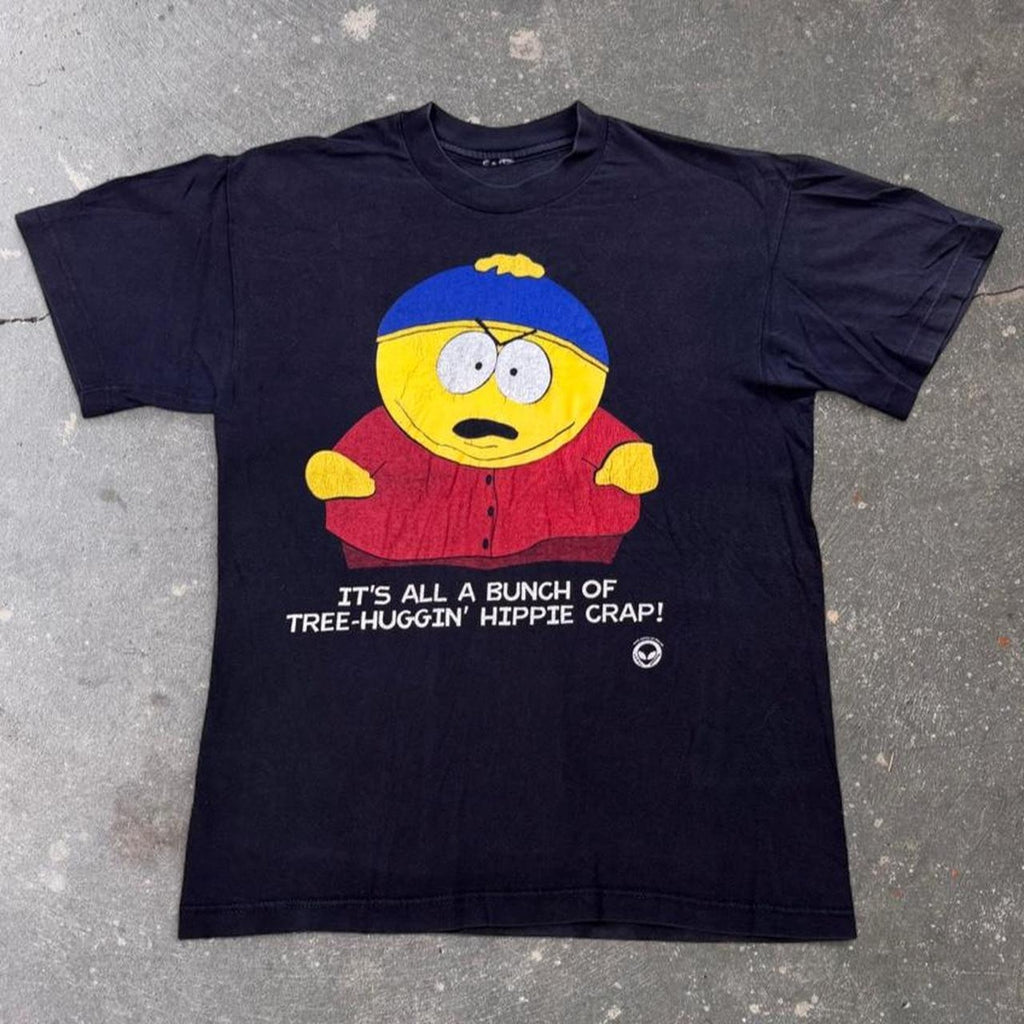 1990s South Park Eric Cartman Tree-Huggin’ Hippie Tee | Small