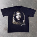 2000s Rock Eagle Che Guevara Double Sided Black Graphic Tee | Large