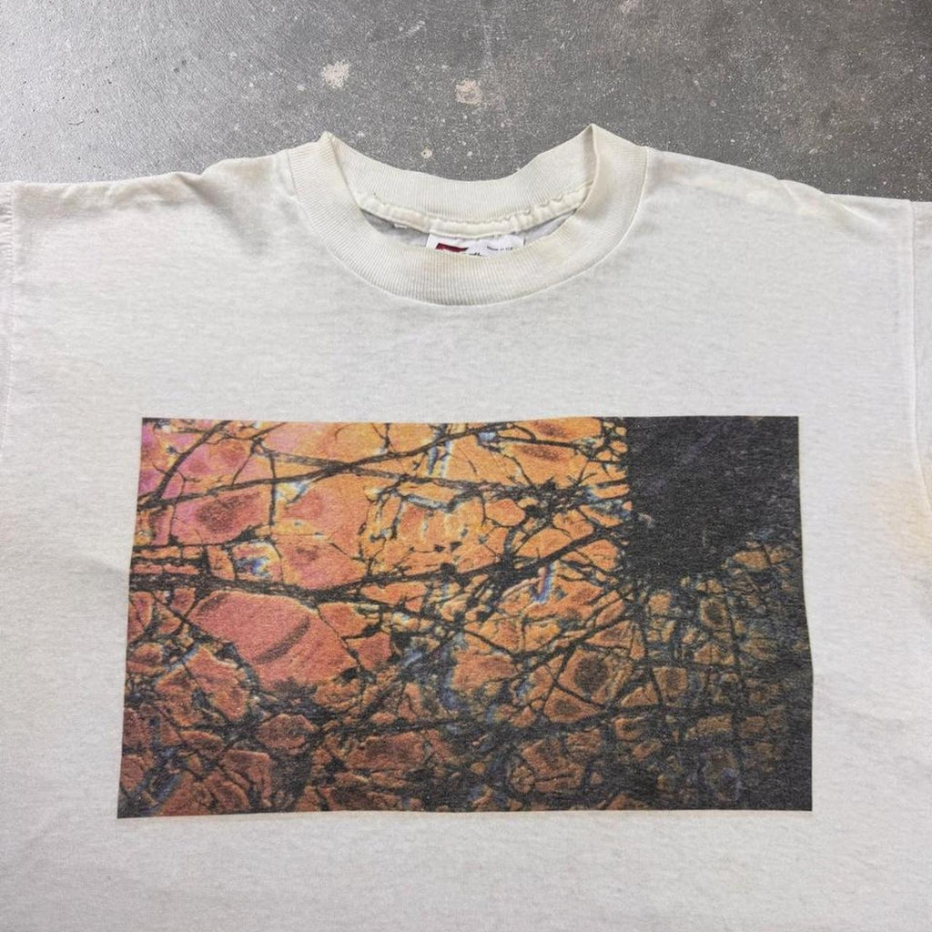 1990s Abstract Woodland Art Graphic Tee | Large