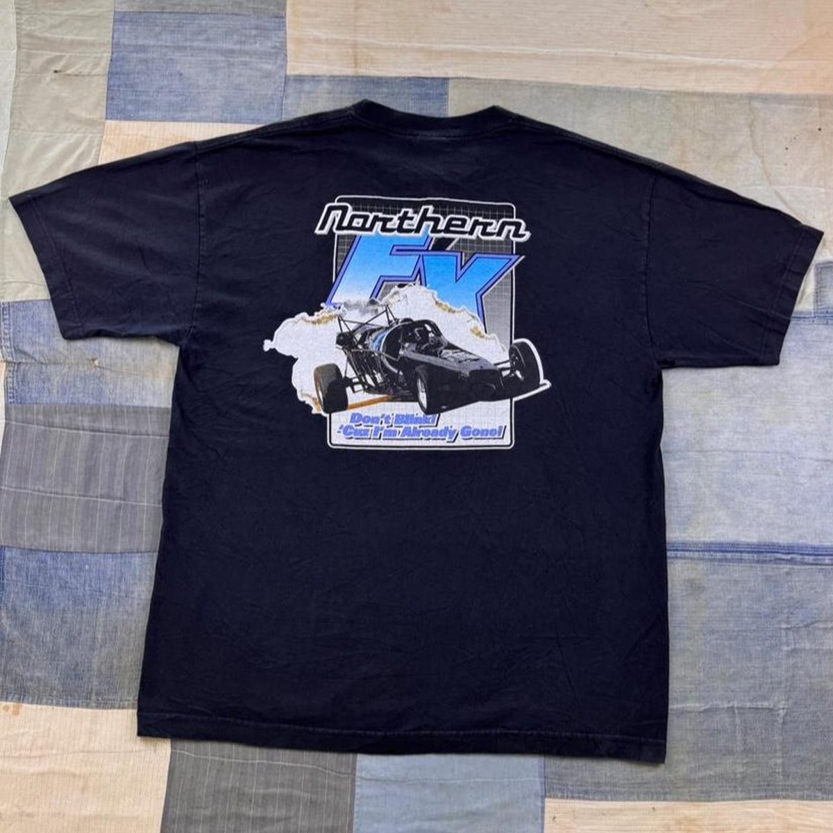 2000s Northern FX Bruce Andrew Drag Racing Tee | XL
