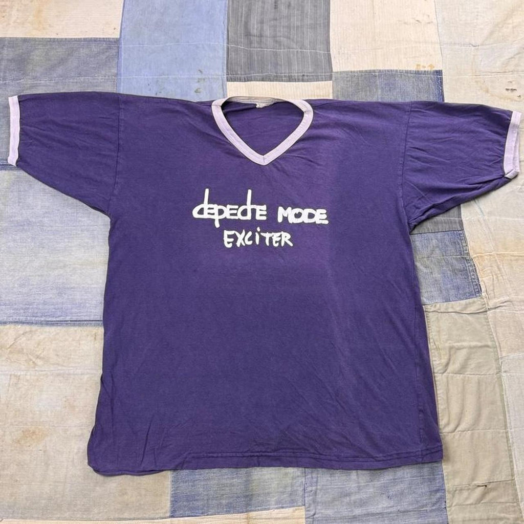 2001 Depeche Mode Exciter World Tour Ringer Tee | Large