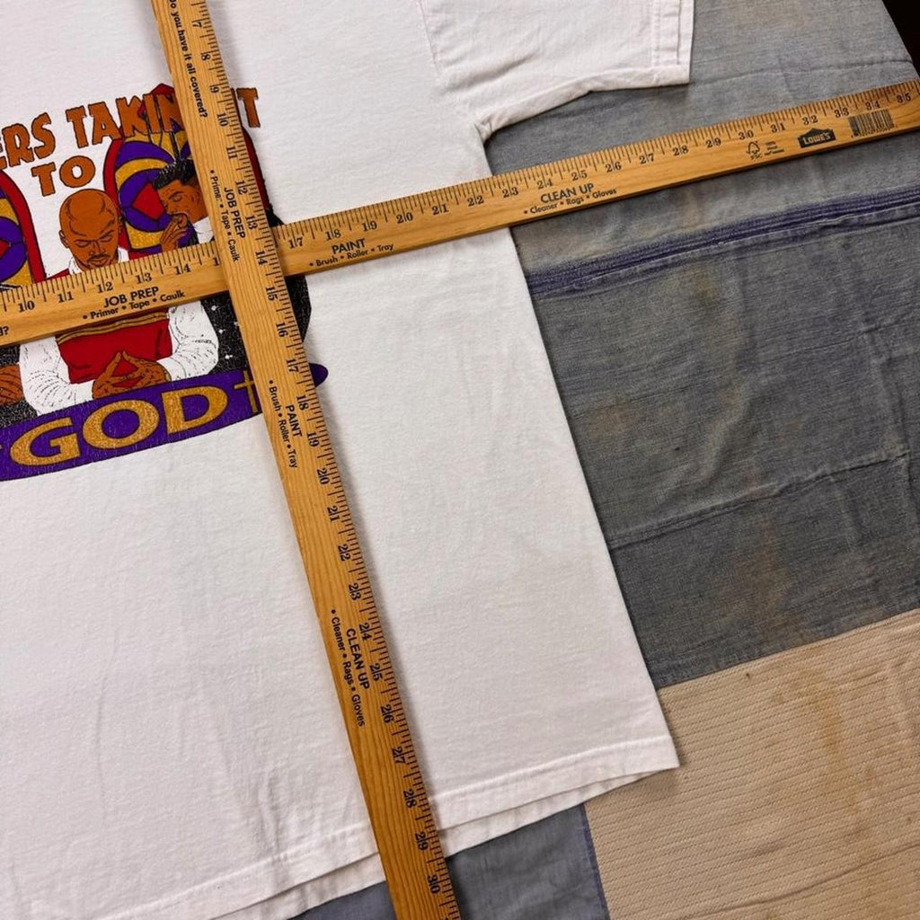 1990s Brothers Taking It To God Religious Graphic Tee | XL