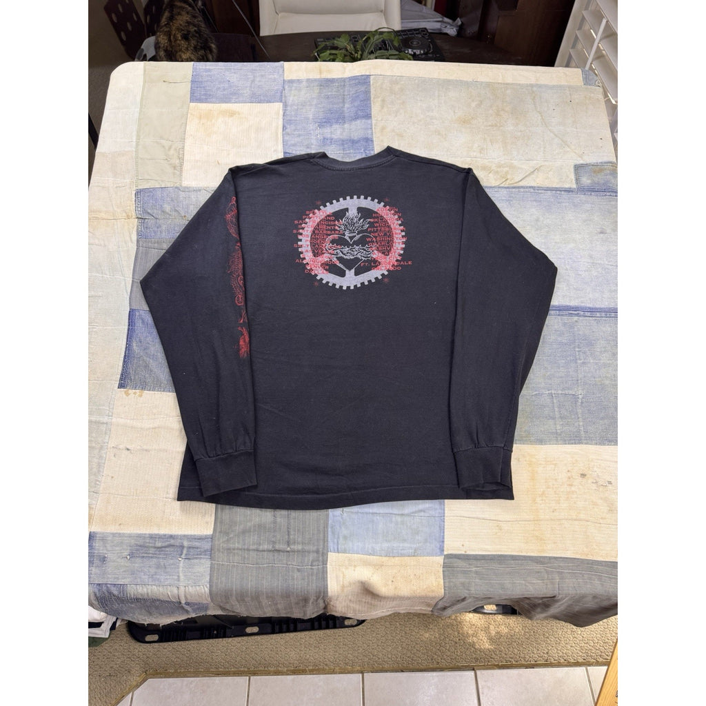 Vintage Carcass Heartwork 1994 Tour Long Sleeve Band T Shirt Death Metal USA XL