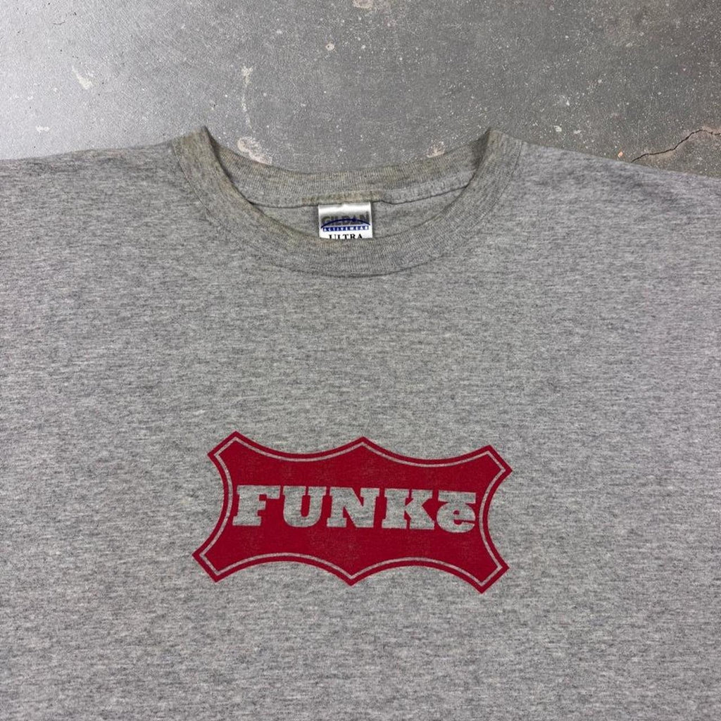 2000s Funke Logo GetFunke.com Promo Graphic Tee Gildan Ultra Cotton | Extra Large