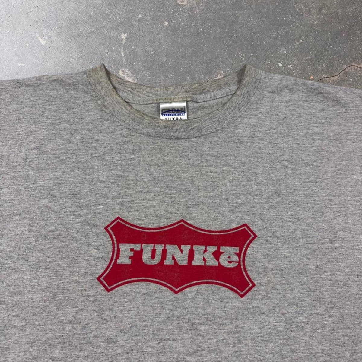 2000s Funke Logo GetFunke.com Promo Graphic Tee Gildan Ultra Cotton | Extra Large