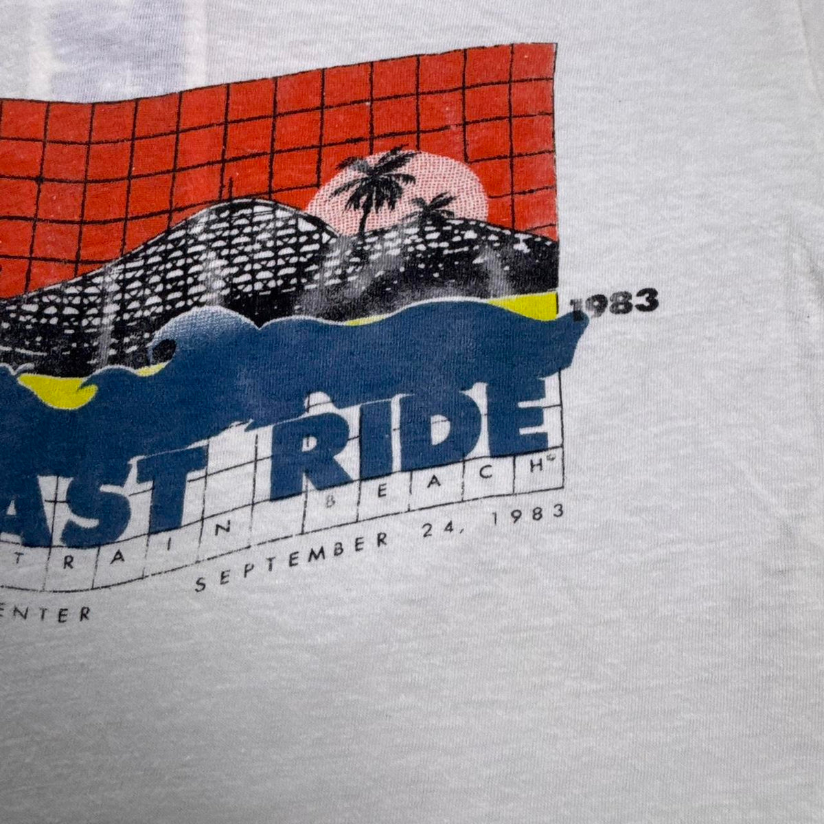 1983 The Last Ride New Orleans Art Tee | Medium