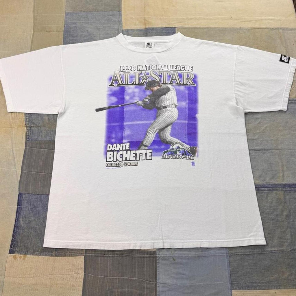 1998 Dante Bichette Colorado Rockies All-Star Game Tee | XL