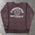 1970s Champion St. Bonaventure University Raglan Sweatshirt | XL