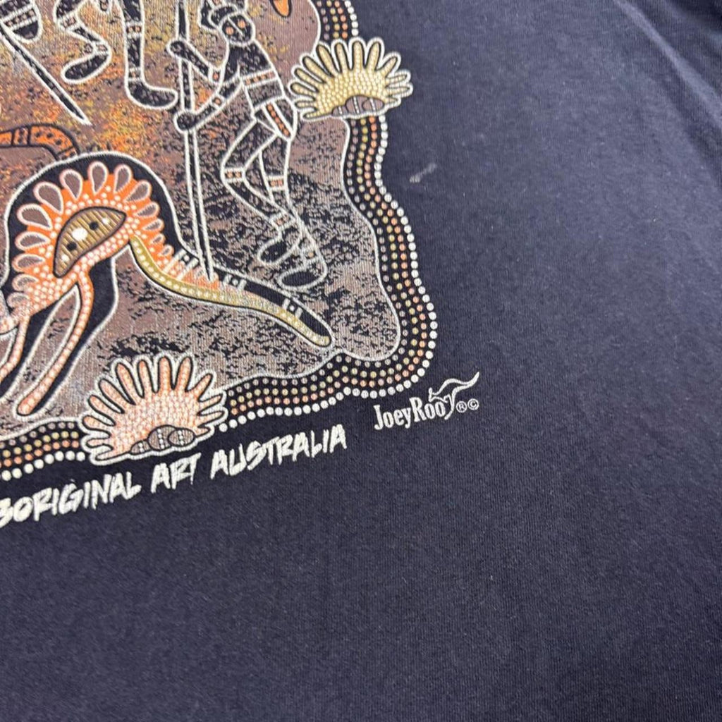 1990s Joey Roo Australia “Kangaroo Hunting” Graphic Tee | Medium