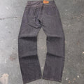 1990s Levi’s 501 Faded Black Button Fly Jeans | 30x33