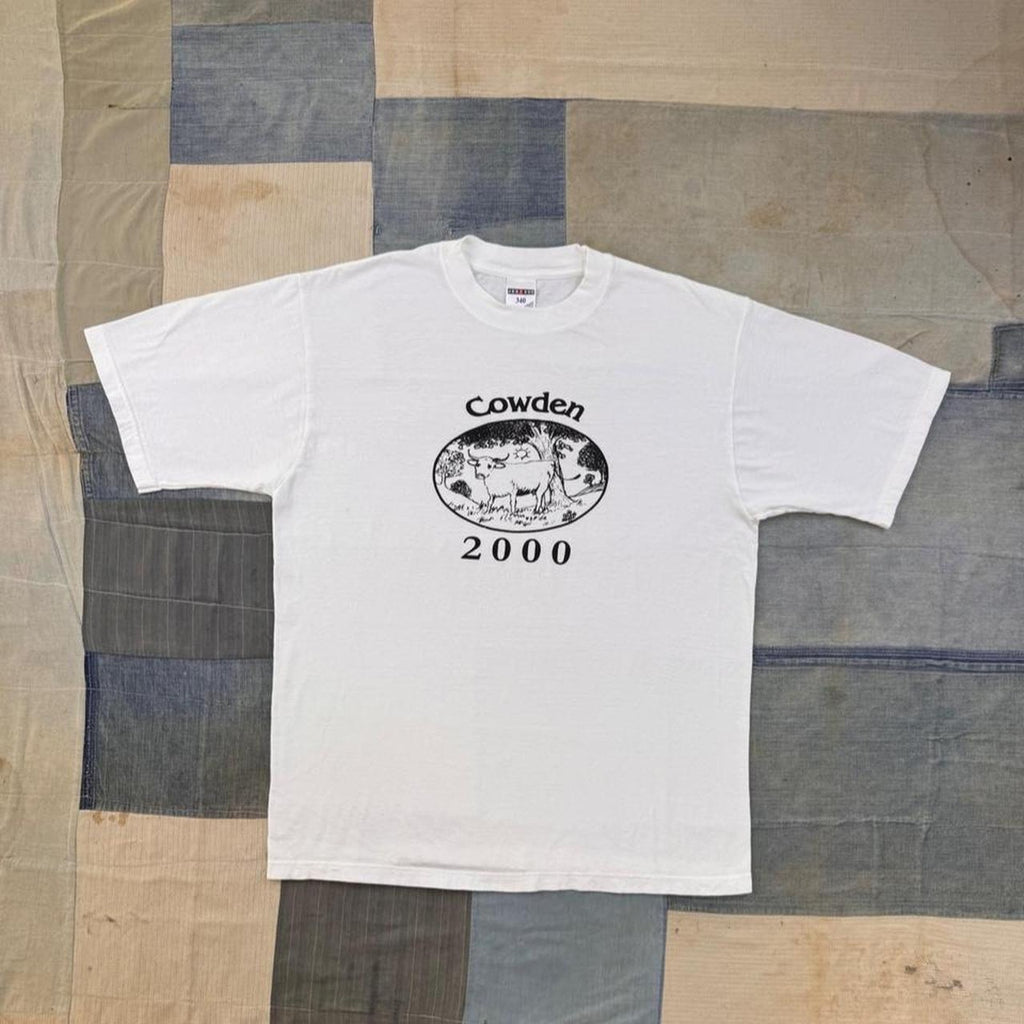 2000 Cowden Cow Graphic Jerzees 340 Tee | Medium
