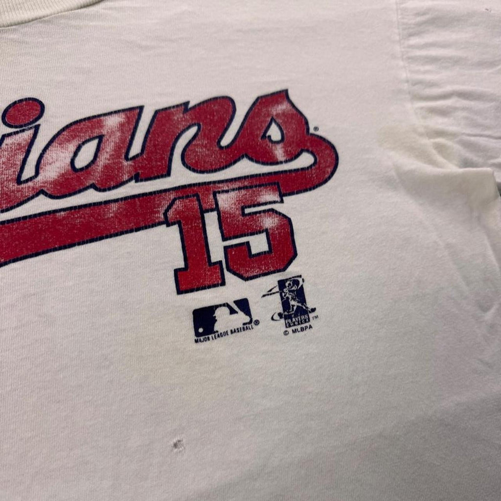 1987 Cleveland Indians Sandy Alomar Jr. No.15 Tee | Medium