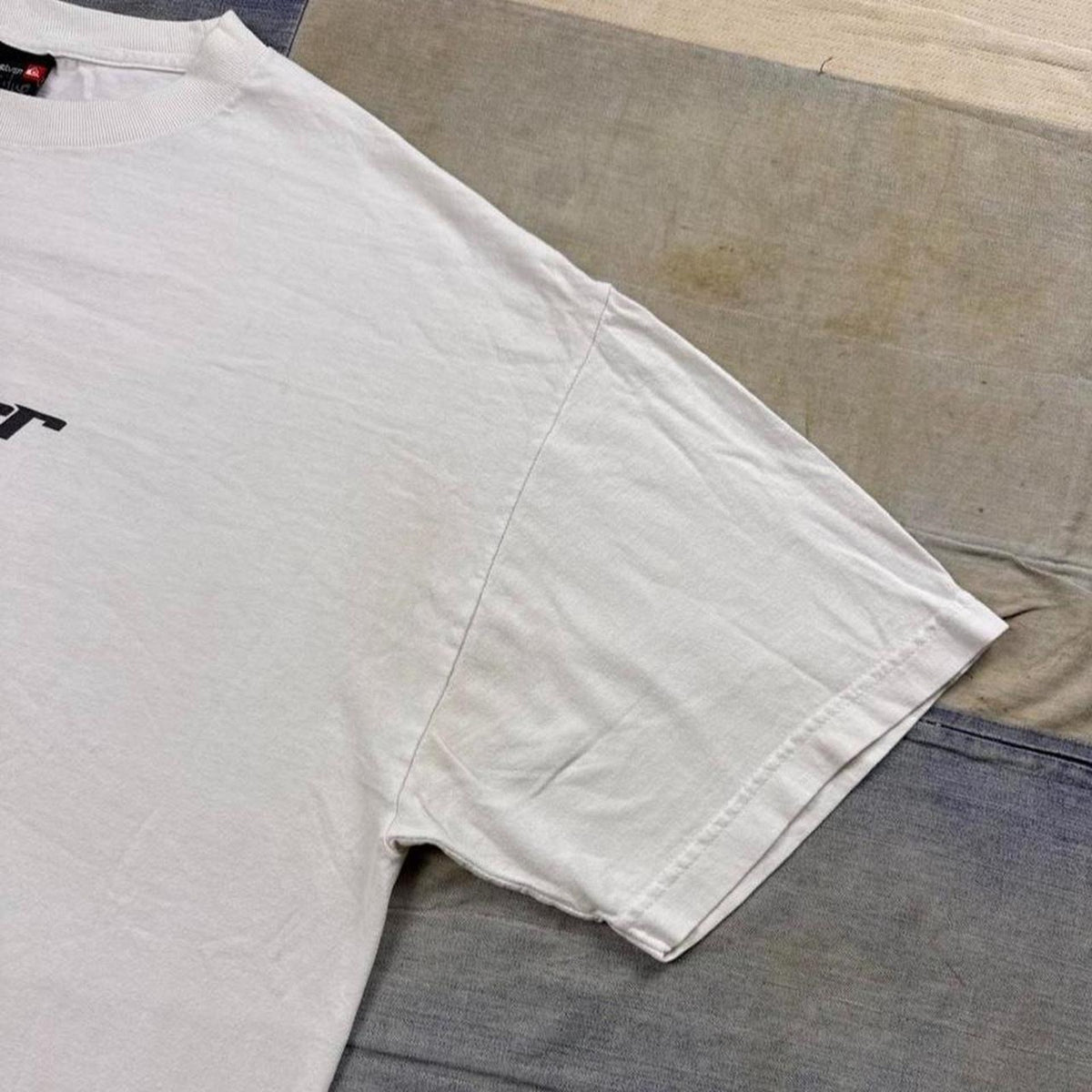 2000s Quiksilver Boarding Company Logo Tee | XL