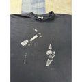 Vintage Oldboy Graphic T Shirt Tartan Asia Movie Promo Black Single Stitch SZ M