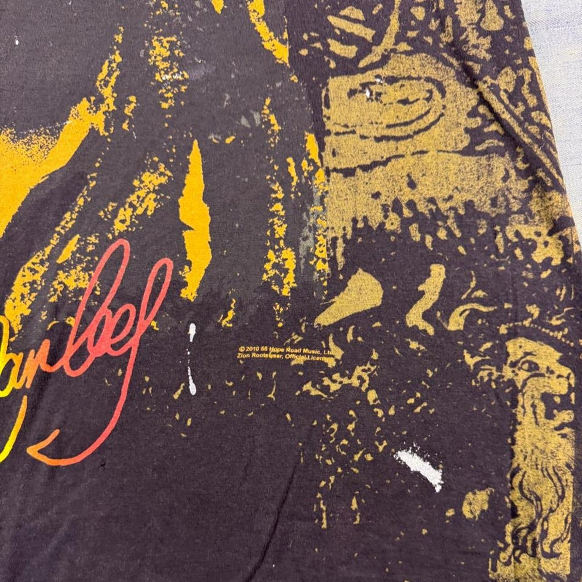 2000s Bob Marley Philcos All Over Print Reggae Graphic Tee | Large