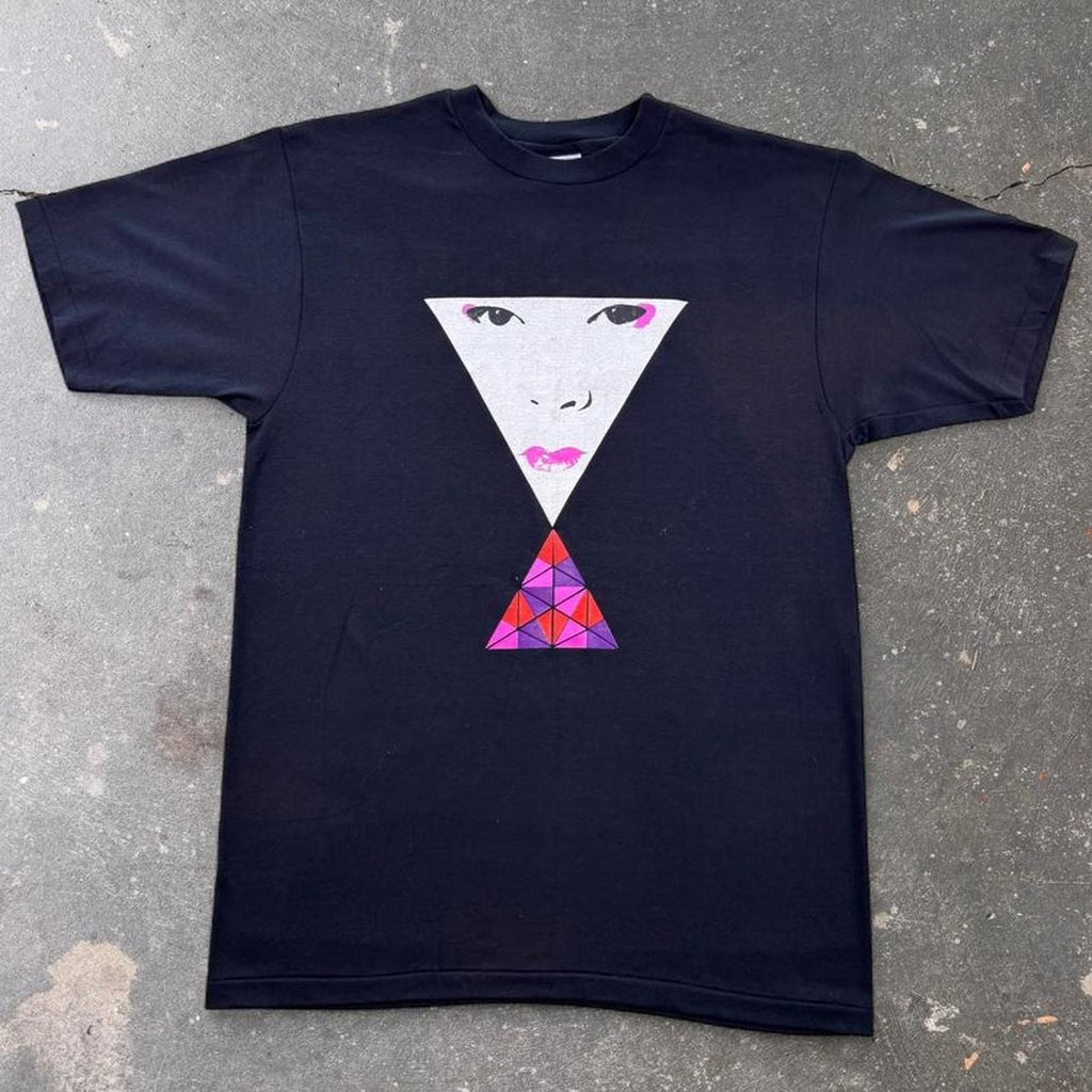 1980s Yoshi's 3D Puzzle Geometric Promo Tee | Large