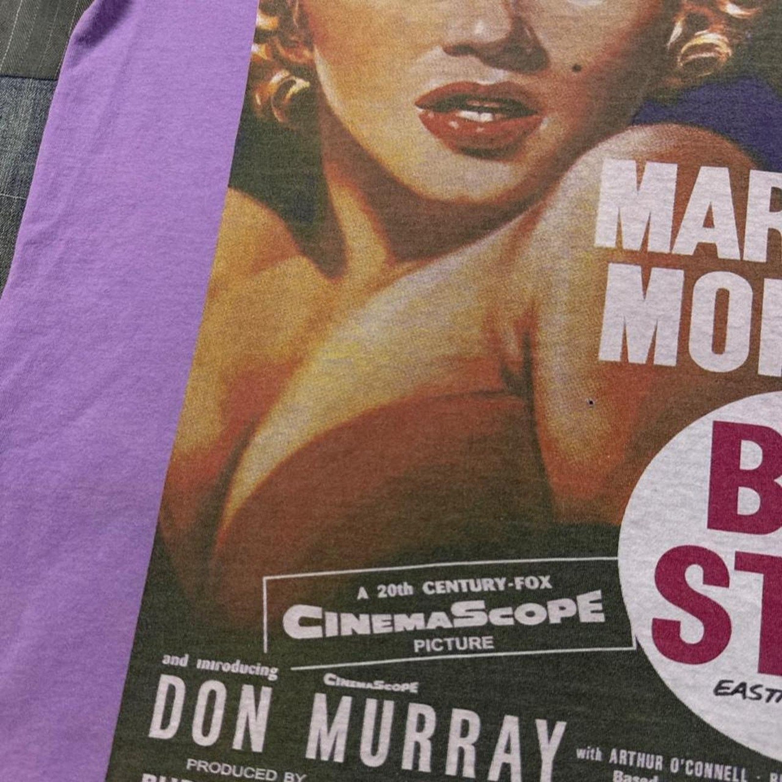 2000s Marilyn Monroe Bus Stop Movie Poster Tee Womens  | Small